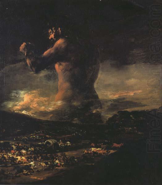 Francisco de Goya El Gigante (mk45) china oil painting image